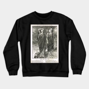 Titanic cartoon Punch April 1912 Crewneck Sweatshirt